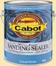 CABOT STAIN 8064 CLEAR WATERBORNE SANDING SEALER SIZE:1 GALLON.