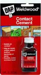 DAP 00102 WELDWOOD CONTACT CEMENT SIZE:1 OZ PACK:12 PCS.