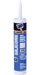 DAP 08641 WINDOW & DOOR 100% SILICONE RUBBER SEALANT CLEAR SIZE:10.1 OZ PACK:12 PCS.