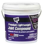 DAP 10120 PREMIUM LIGHTWEIGHT JOINT COMPOUND WITH DRYDEX TIME INDICATOR SIZE:1 GALLON.