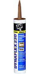 DAP 18418 DYNAFLEX 230 PREMIUM ELASTOMERIC LATEX SEALANT BROWN SIZE:10.3 OZ PACK:12 PCS.