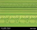 MODERN MASTERS ME706-32 GREEN APPLE METALLIC PAINT SIZE:QUART.