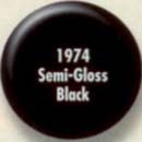 RUSTOLEUM 19747 1974730 SEMI GLOSS BLACK PAINTERS TOUCH SIZE:1/2 PINT PACK:6 PCS.