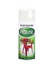 RUSTOLEUM 12761 211339 SPRAY PAINT SEMI GLOSS WHITE PAINT FOR PLASTIC SPECIALTY SIZE:12 OZ. SPRAY PACK:6 PCS.