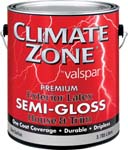 VALSPAR 27200 CLIMATE ZONE EXT LATEX S/G HOUSE & TRIM WHITE SIZE:1 GALLON.