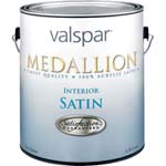 VALSPAR 3408 MEDALLION INT LATEX SATIN PASTEL BASE SIZE:1 GALLON.