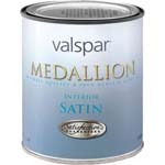 VALSPAR 3405 MEDALLION INT LATEX SATIN CLEAR BASE SIZE:QUART.