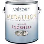 VALSPAR 4405 MEDALLION INT ACRYLIC LATEX EGGSHELL CLEAR BASE SIZE:1 GALLON.