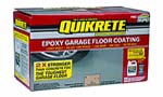 VALSPAR QUIKRETE 50020 LIGHT GRAY EPOXY GARAGE FLOOR COATING KIT SIZE:1 GALLON.